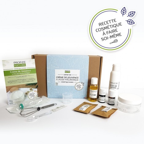 Coffret Recette, Crème nutrition visage et corps - Bio