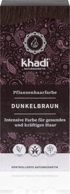 Pflanzenhaarfarbe Dunkelbraun