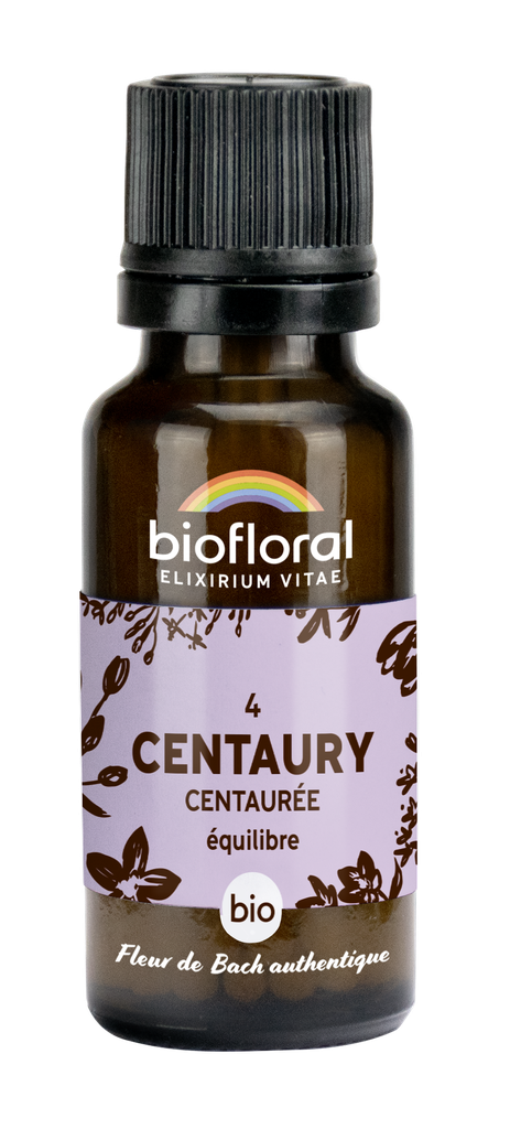 Centaurée Fleur de Bach G4 - granules bio, sans alcool