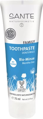 Dentifrice à la Menthe Bio "Family"