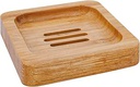 [CD006] Bamboo Rectangular Soap Dish