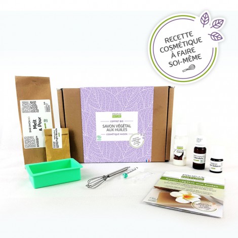 Coffret Fait-Maison Savon Végétal aux huiles - Bio