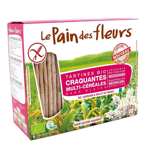 Pain des Fleurs Multi-céréales bio - 150 g