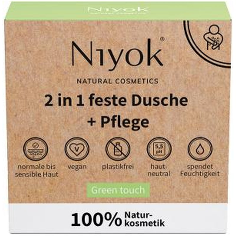 2in1 Solid Duschpflege  - Green Touch -bio