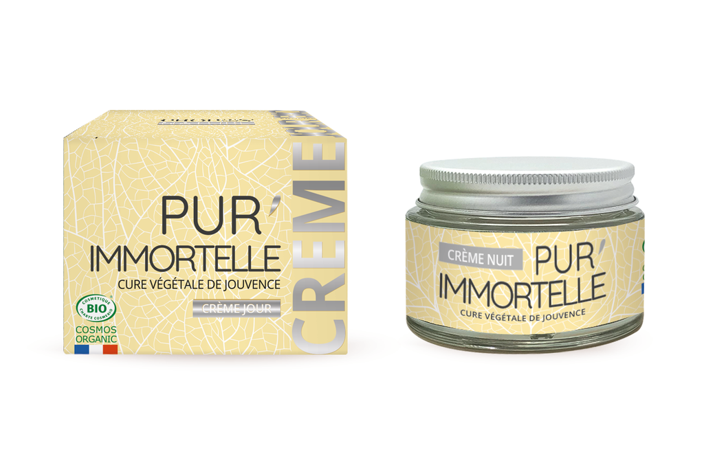 Crème de nuit Pur'Immortelle - bio