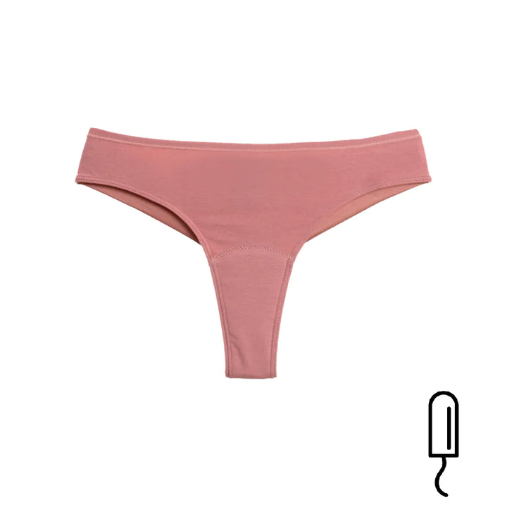 Tanga Menstruation - Dakota - Rose Taille M