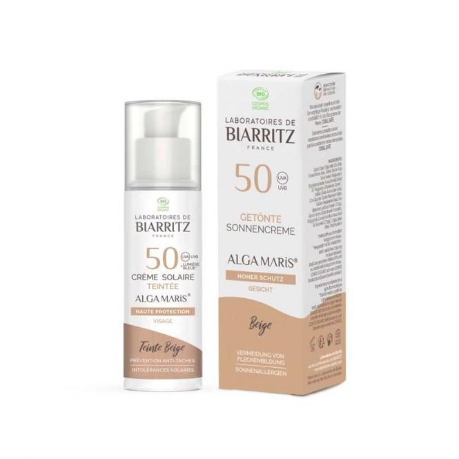 Crème Solaire Teinte Beige SPF 50