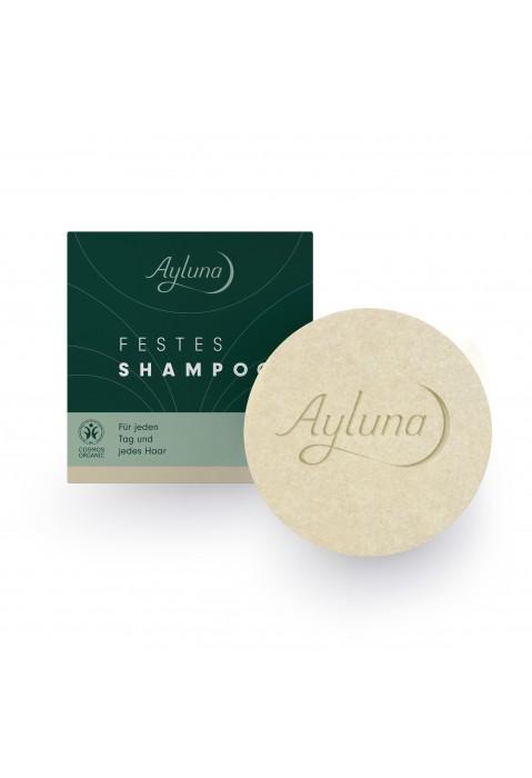 Ayluna Festes Shampoo Bio-Grüntee &amp; Grüne Tonerde