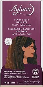 Ayluna Plant Haircolour: coffee brown