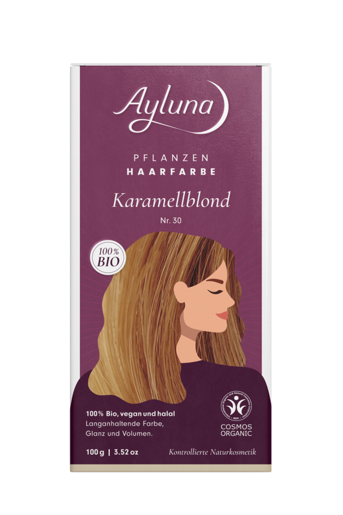 Ayluna Pflanzen-Haarfarbe: Karamellblond