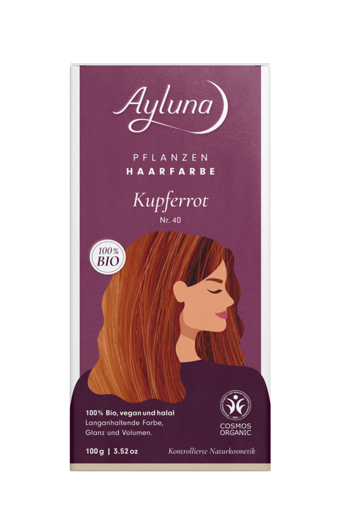 Ayluna Pflanzen-Haarfarbe: Kupferrot