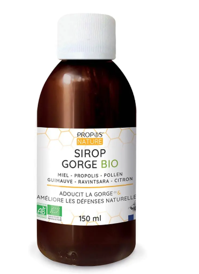 Sirop gorge adulte