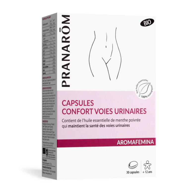 BIOLOGISCHE COMFORT CAPSULES VOOR DE URINEWEGEN