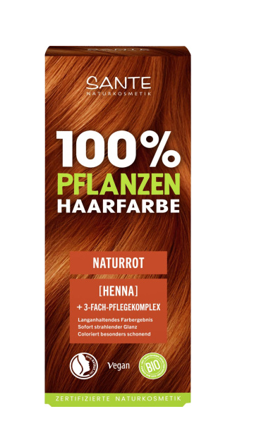 Pflanzliche Haarfarbe Naturrot