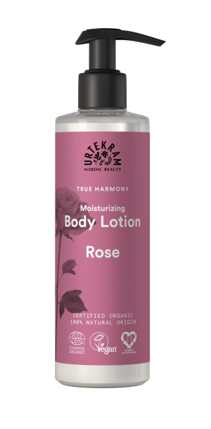 Rose body lotion