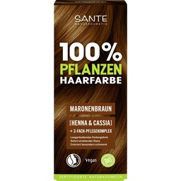 [SN008] Plantaardige Haarverf Kastanje Bruin (Maronenbraun)