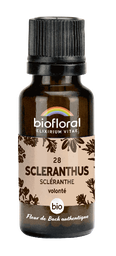 [BI116] Scléranthe Fleur de Bach G28 - granules bio, sans alcool