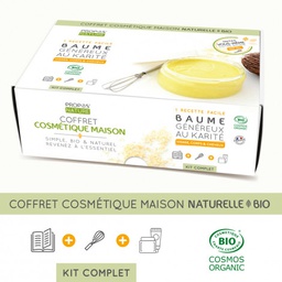 [PN025] Coffret Cosmétique Maison, Baume généreux au karité - Bio