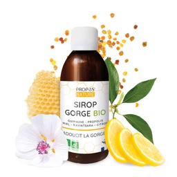 [PN045] SIROP POUR LA GORGE BIO