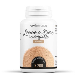 [GH034] Levure de bière revivifiable 320 mg