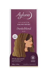 [AL010] Plant-based hair color: dark blond