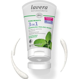 [LV136] Pure Beauty 3-in-1 Reinigungs- und Peeling-Maske